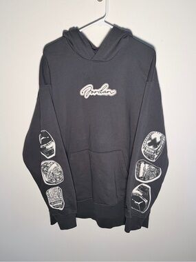 Nike Jordan Flight MVP Black/Dark Gray Hoodie XXL